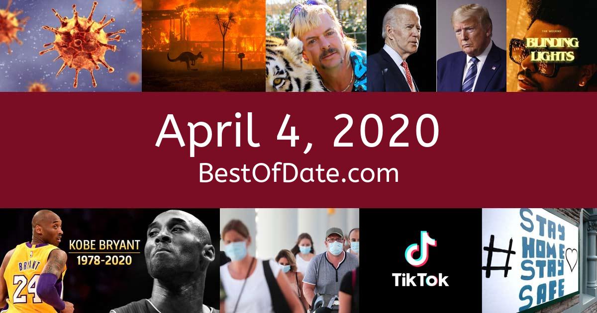 April 4, 2020 Facts, Nostalgia, and News