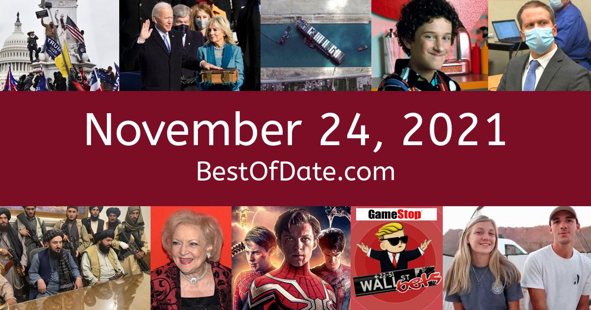 November 24, 2021 Facts, Nostalgia, and News