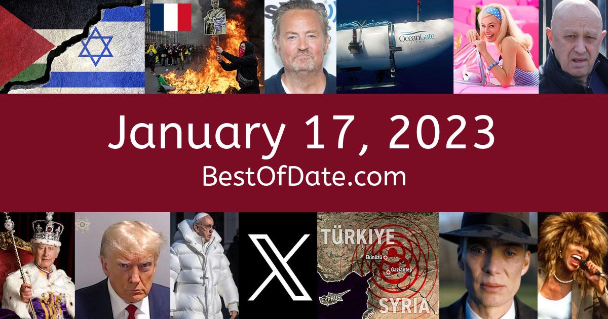 January 17, 2023 Facts, Nostalgia, and News