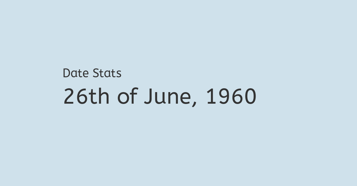 june-26th-1960-facts-nostalgia-and-events