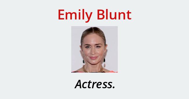 Emily Blunt: Star Sign, Life Path Number & More