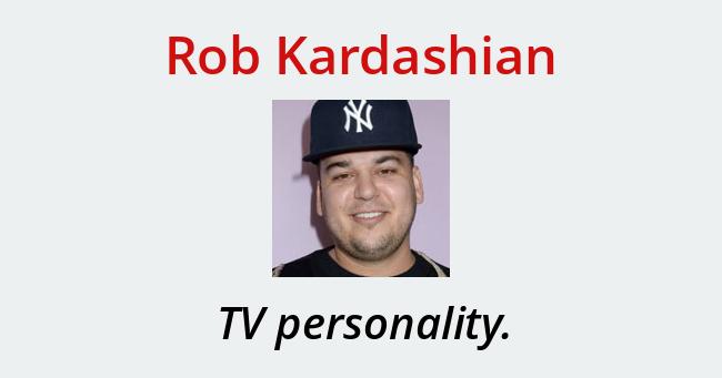 Rob Kardashian: Star Sign, Life Path Number & More