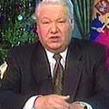Boris Yeltsin steps down.
