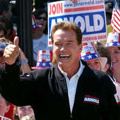 Schwarzenegger runs for Governor.