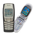 Popular cellphones in 2002.
