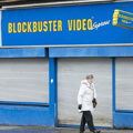 Video rental stores are closing down.
