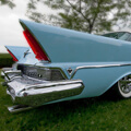 Tailfins on cars.
