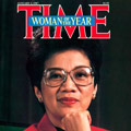 Corazon Aquino.