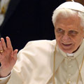 Ratzinger resigns as Pope.