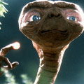 E.T. is showing at movie theaters.