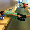 Planking is popular.