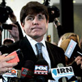 Illinois Governor Rod Blagojevich is arrested.