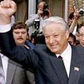 Boris Yeltsin is elected as the new President of Russia.