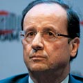 Hollande defeats Sarkozy.