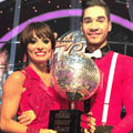 Louis Smith wins Strictly Come Dancing.