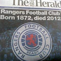 Rangers are demoted.