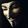 "V for Vendetta" is showing at movie theaters.
