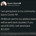 Bitcoin scam.