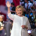 Hillary Clinton becomes the Democratic nominee.