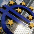 The Eurozone dips into recession.