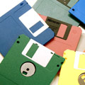 Floppy disks are being phased out.