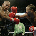 Lewis defeats Tyson.