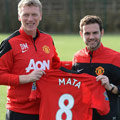 Juan Mata signs for Manchester United.