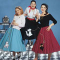 Poodle skirts are a thing.