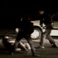 Footage of Rodney King being beaten by police is released.