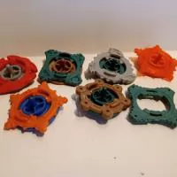 Beyblades (spinning top toys)