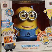 Minion Dave Talking Action Figure
