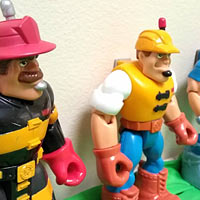 Rescue Heroes figures