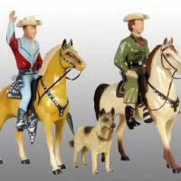 Roy Rogers Plastic Figures