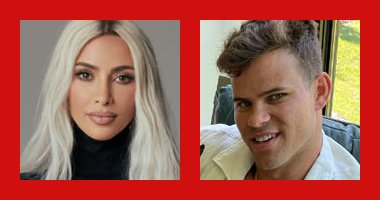 Relationship with Kim Kardashian: Television personality.